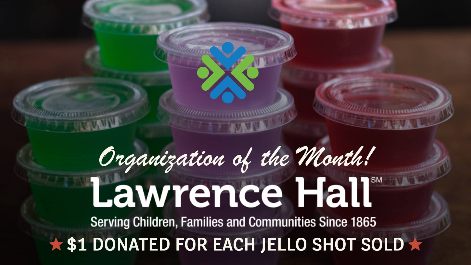 Poster for Lawrence Hall, October's Organization of the Month