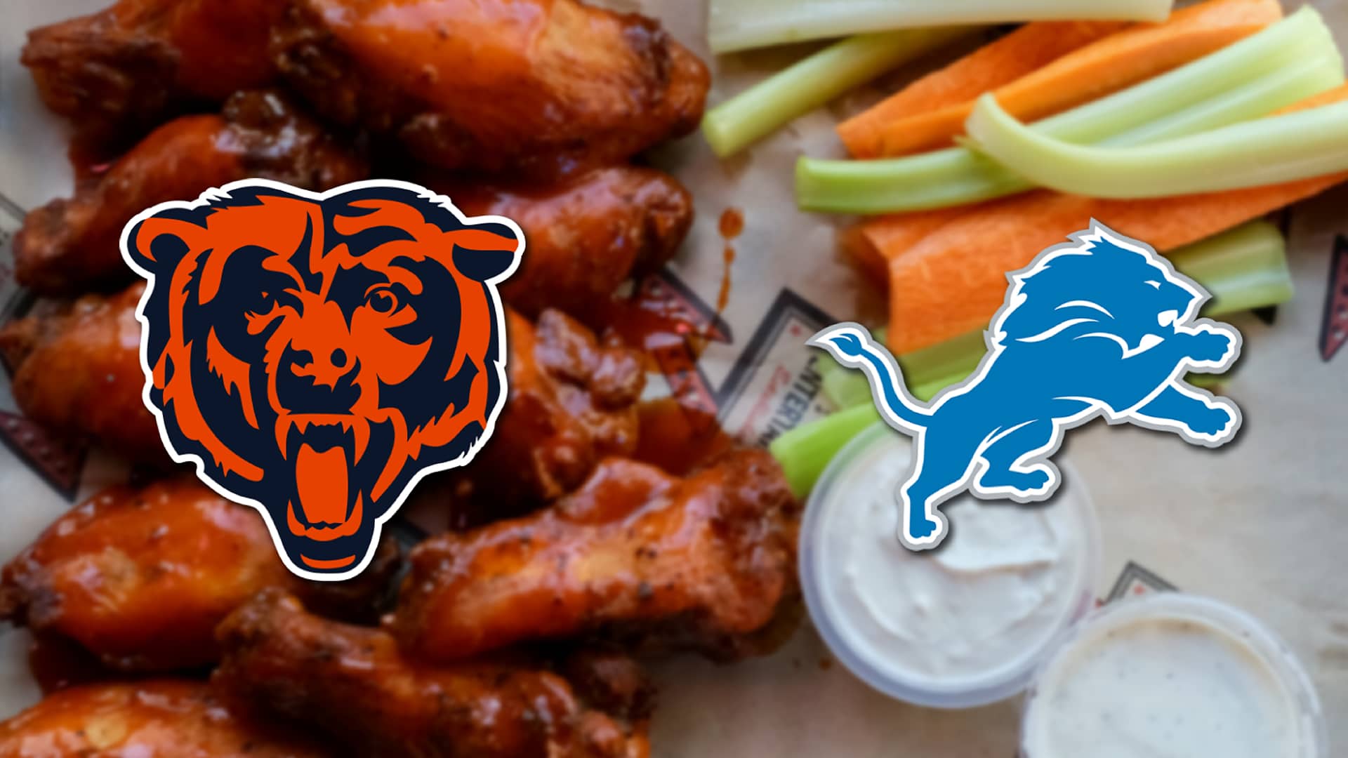 Promotional image for Chicago Bears vs Detroit Lions on January 3, 2027, at Carol's Pub