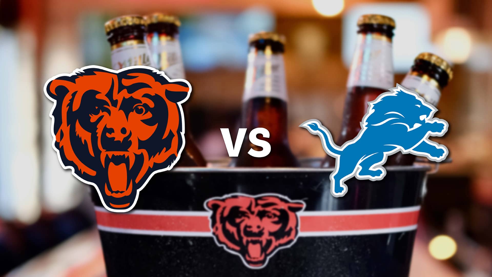 Chicago Bears at Detroit Lions watch party at Carol's Pub on January 4, 2026