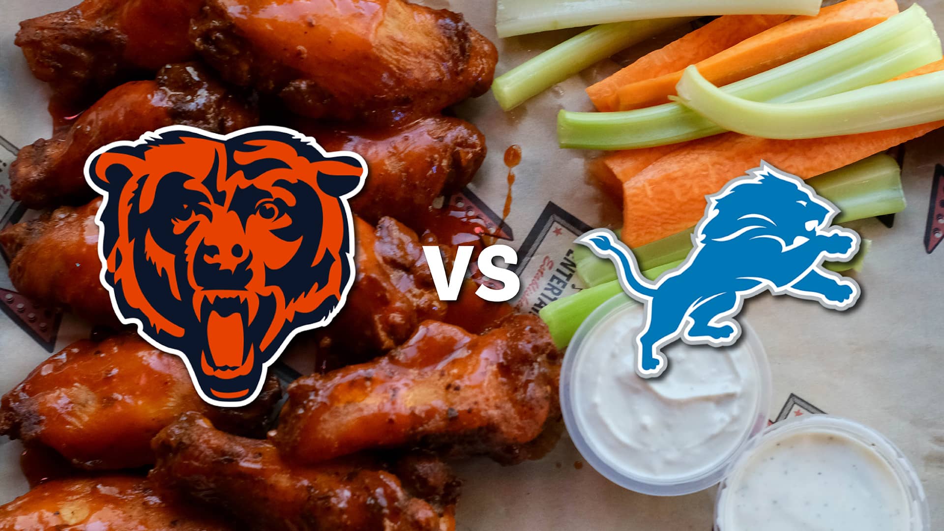Promotional image for Chicago Bears @ Detroit Lions on September 14, 2025, at Carol's Pub