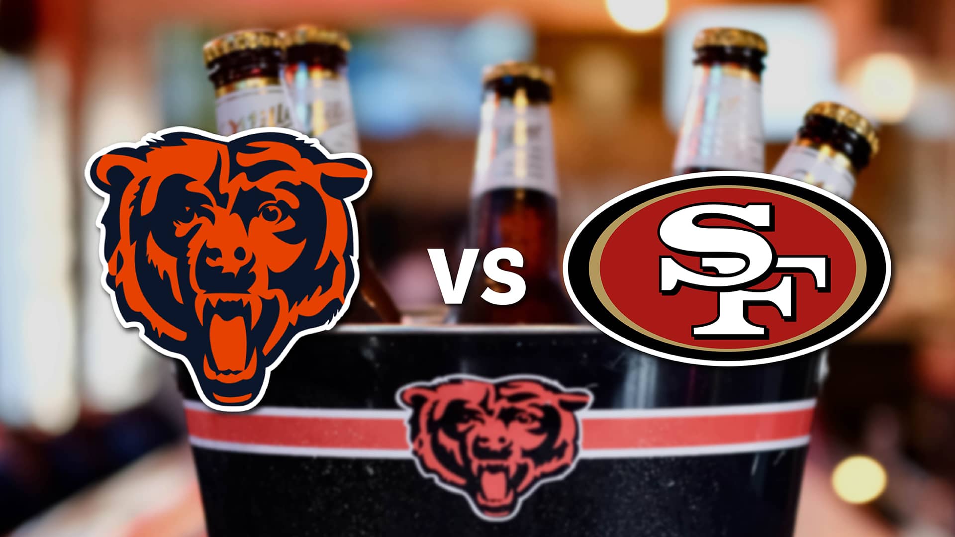 Chicago Bears at San Francisco 49ers watch party at Carol's Pub on December 28, 2025