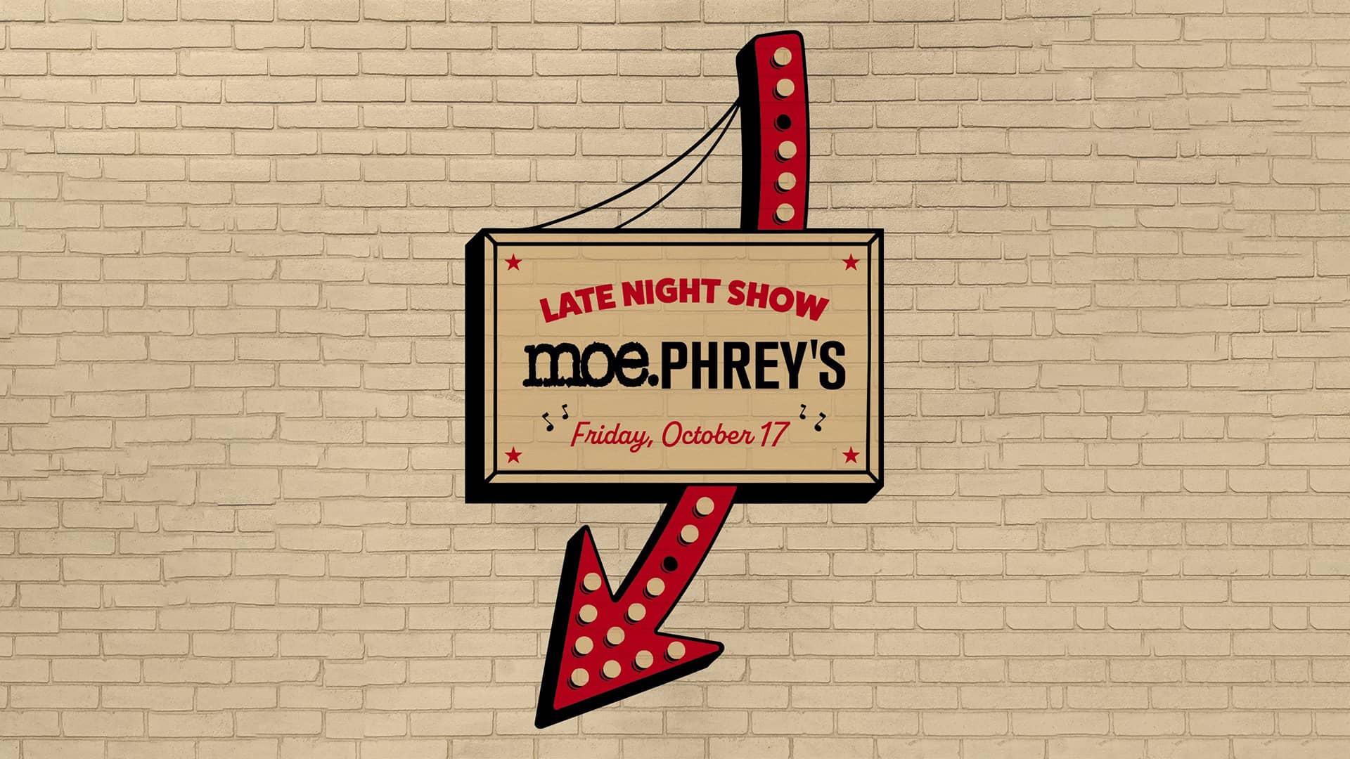 Promotional image for moe.phrey's - Official moe. After Party performing on October 17, 2025, at Carol's Pub